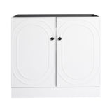 Modern Freestanding Bathroom Vanity With Soft Close Cabinet Doors