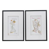 Wall Arts (Set of 2) - Black White