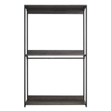 Monica - Farmhouse Industrial Wood Walk In Closet