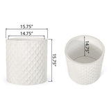 Planter - Antique White