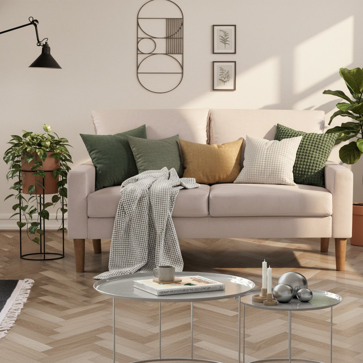 Upholstered Loveseat Sofa, 2 Seater Couch For Living Room Apartment