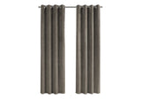 2 Pieces Set, Curtain Panel, Room Darkening, Grommet, Contemporary & Modern