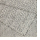 Sunshine - 5'3" X 7'3" Indoor, Outdoor Area Rug - Silver