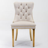 Nikki - Modern, High-End Tufted Dining Chair (Set of 2)