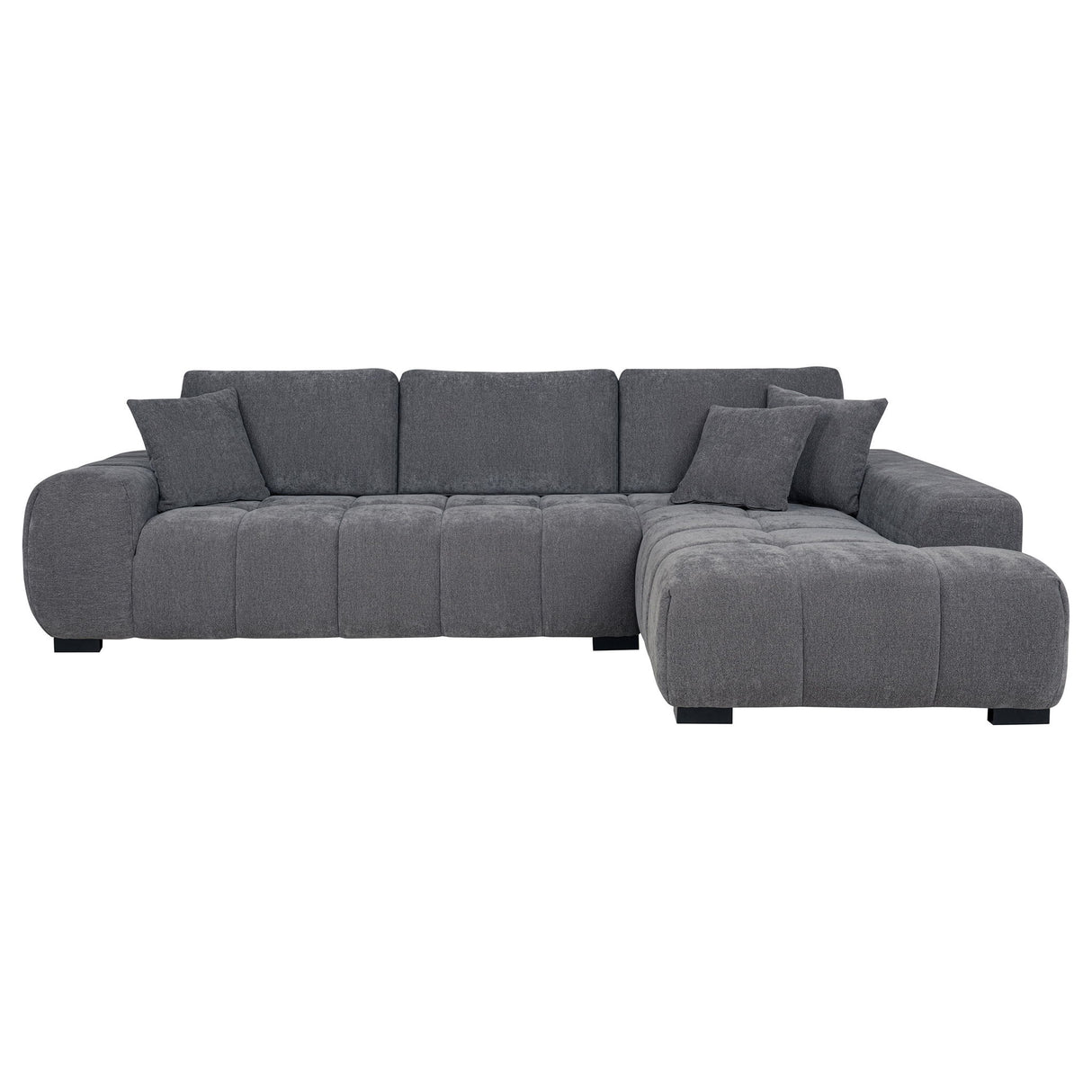 Plather - Sectional Chaise Sofa