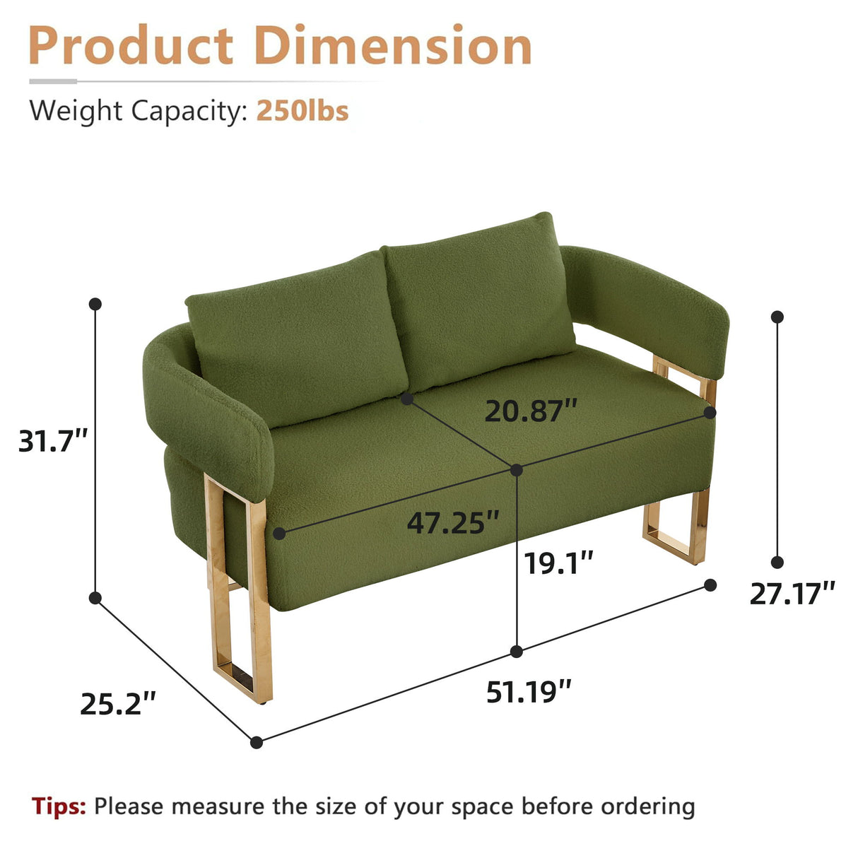 Decorative Side Chair For Living Room