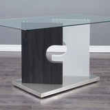 Iris - Dining Table - Gray