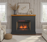 48" Fireplace With Mantel