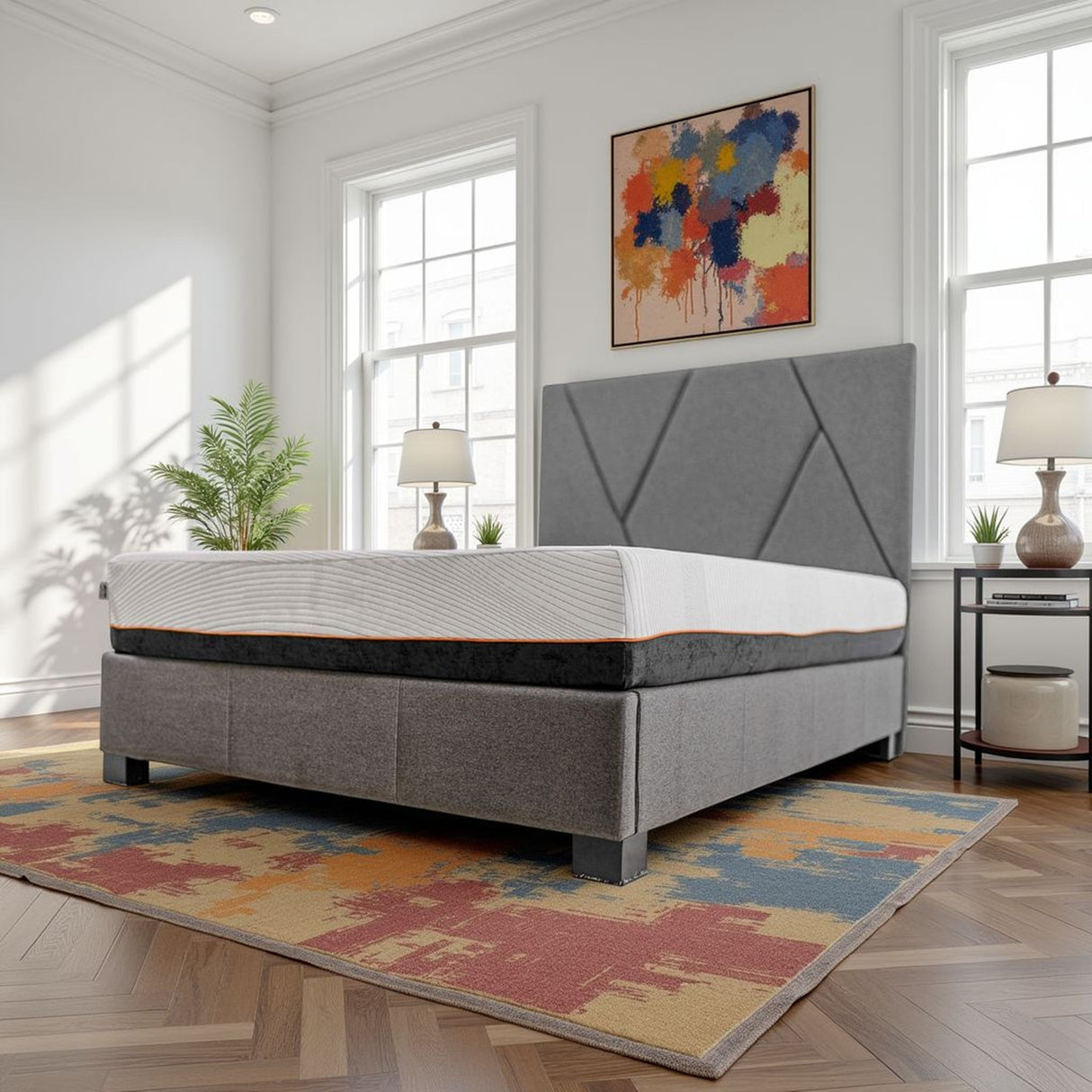 Regen - 10" Cooling Copper Infused Memory Foam Mattress