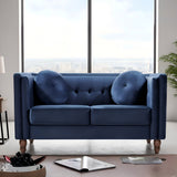 Chesterfield Loveseat 2 Seater Couch For Living Room