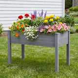 Elevated Raised Garden Bed For Outdoor