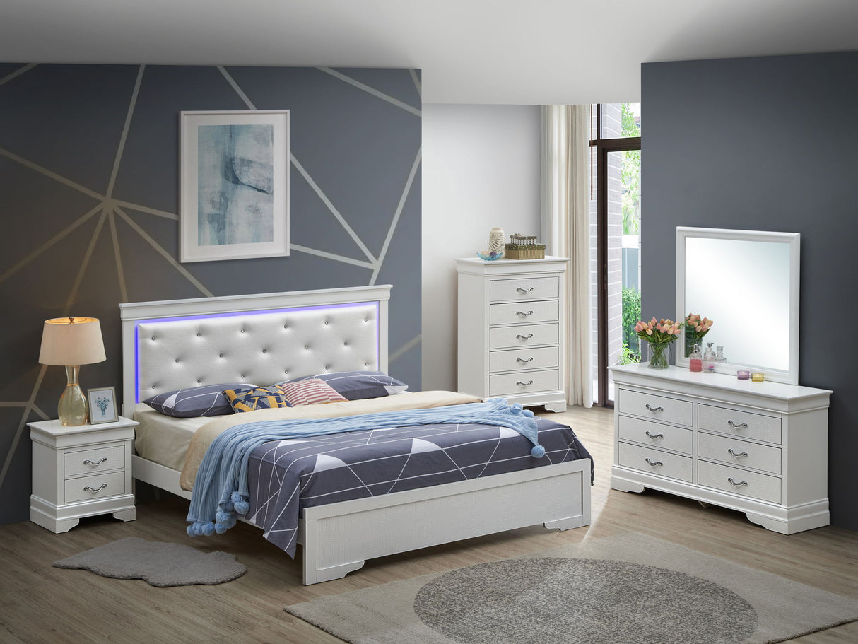 LED Elegant Bed