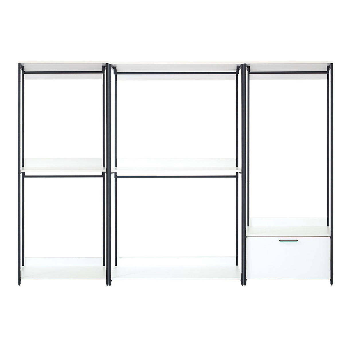 Fiona - Freestanding Walk-In, Closet System - White