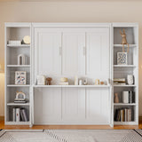 Murphy Bed With Desk And Bookshelf