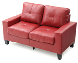 Newbury - Track Arm Loveseat For Cozy Spaces