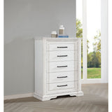 5 Drawer Bedroom Chest Of Drawers - Vintage