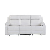 Blanche - Reclining Set With LED Lights, Speaker