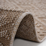 Guros - 6' X 9' Traditional Indoor / Outdoor Area Rug - Natural