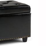 Hamilton - Upholstered Storage Ottoman