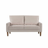 Upholstered Loveseat Sofa, 2 Seater Couch For Living Room Apartment
