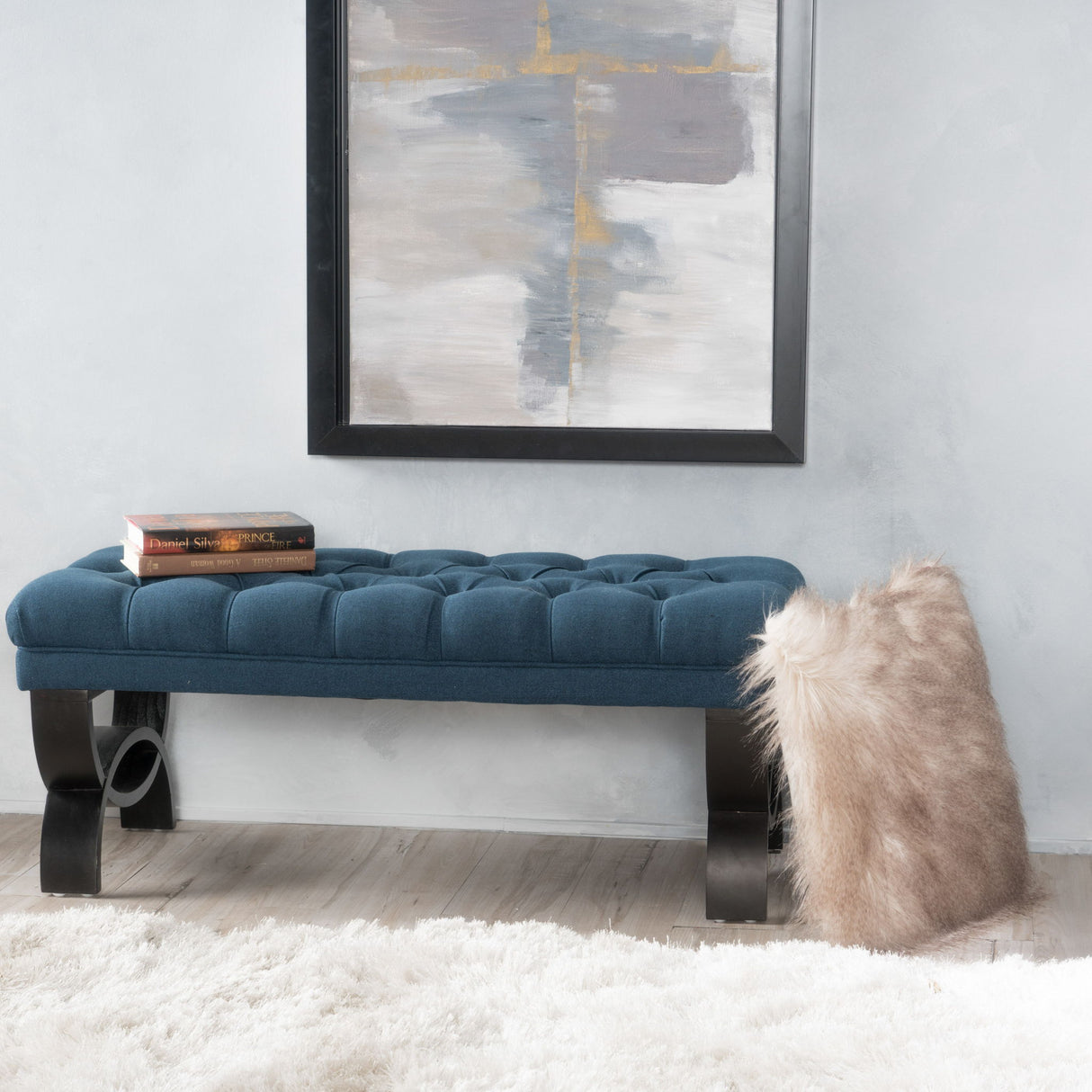 Hilton - Ottoman Bench Classic Style