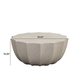Modern Round Coffee Table For Indoor / Outdoor