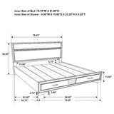 Corbin - Glittering Bedroom Set