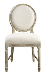 Upholstered Dining Chairs (Set of 2) - Brown