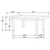 Cressley - Extension Dining Table - Light Oak