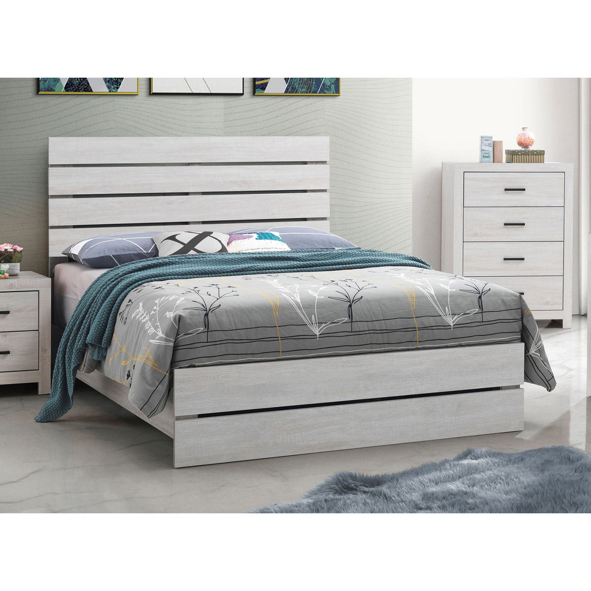 Geary - Panel Bed