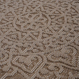 Guros - 6' X 9' Medallion Indoor / Outdoor Area Rug - Beige