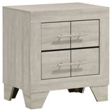 Strout - 2 Drawer Nightstand - Cream