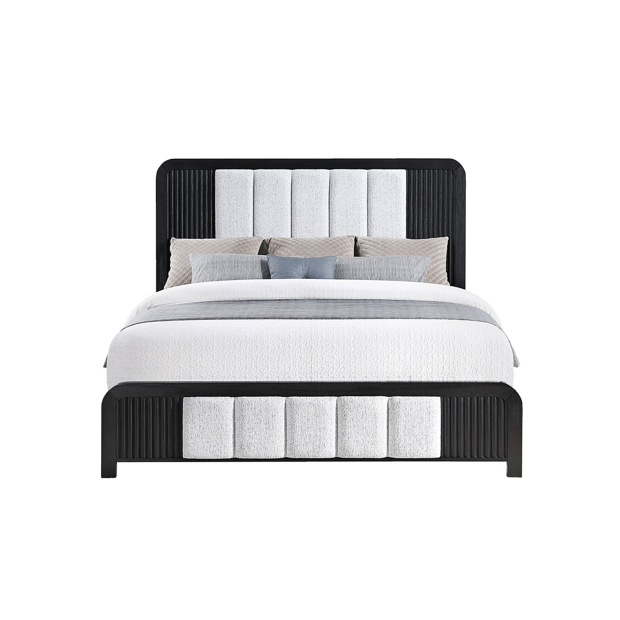 Beverly - Bed With Fluted Detailing