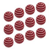 Christmas Ball Ornaments Decorative Hanging Ball Christmas Tree Ornaments For Holiday Party Decorations (Set of 12)