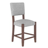 Mid Century Modern Bar Stools, Upholstered Counter Chairs