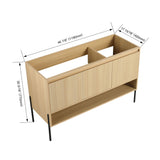 Freestanding Bathroom Vanity & Soft Close Cabinet Doors
