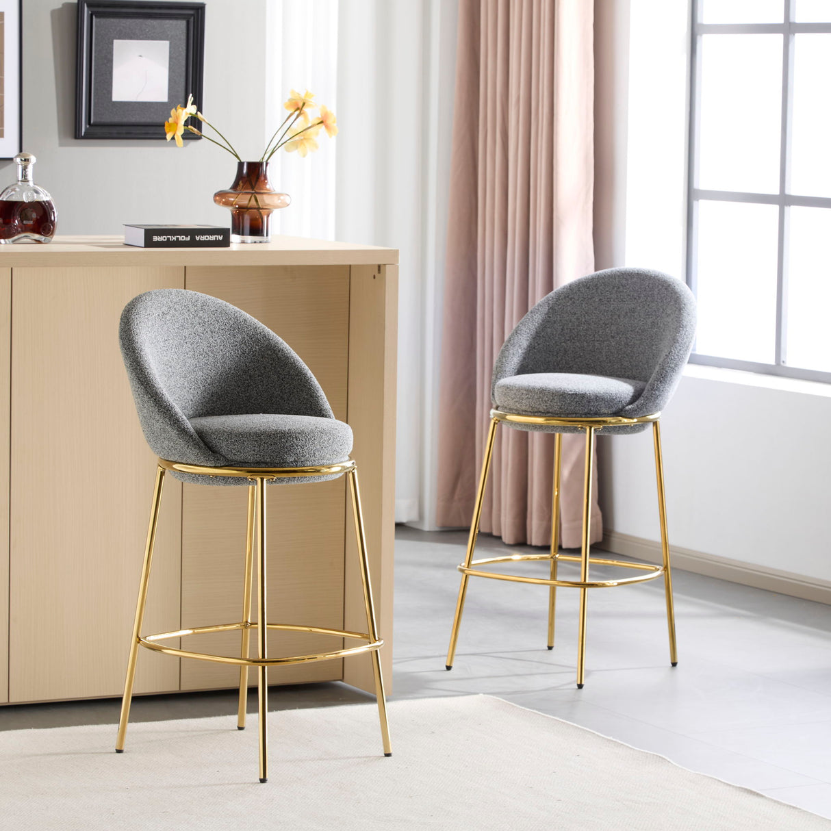 Celano - Upholstered Barstool (Set of 2)