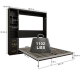 Multifunctional Vertical Murphy Wall Bed
