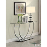 Garrett - Console Table - Chrome