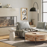 Boyd - Accent Table - White Wash