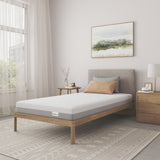8" Memory Foam Mattress With Adaptive Foam Support And Breathable Cover