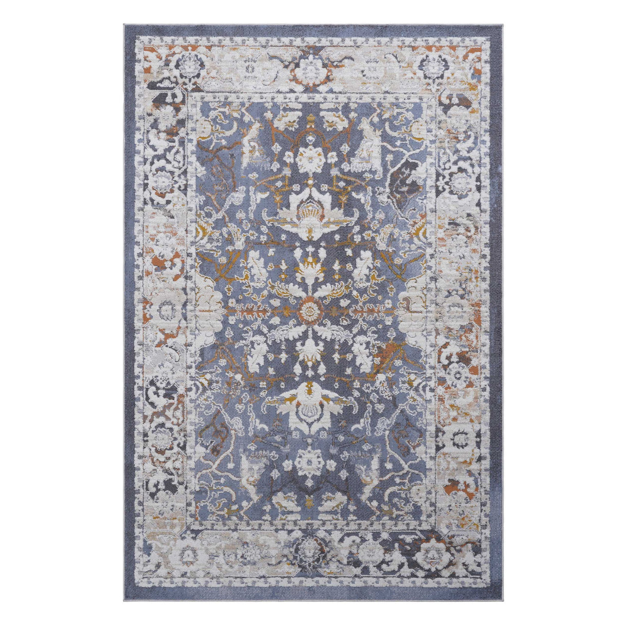 Payas - 6' X 9' Traditional Area Rug - Blue