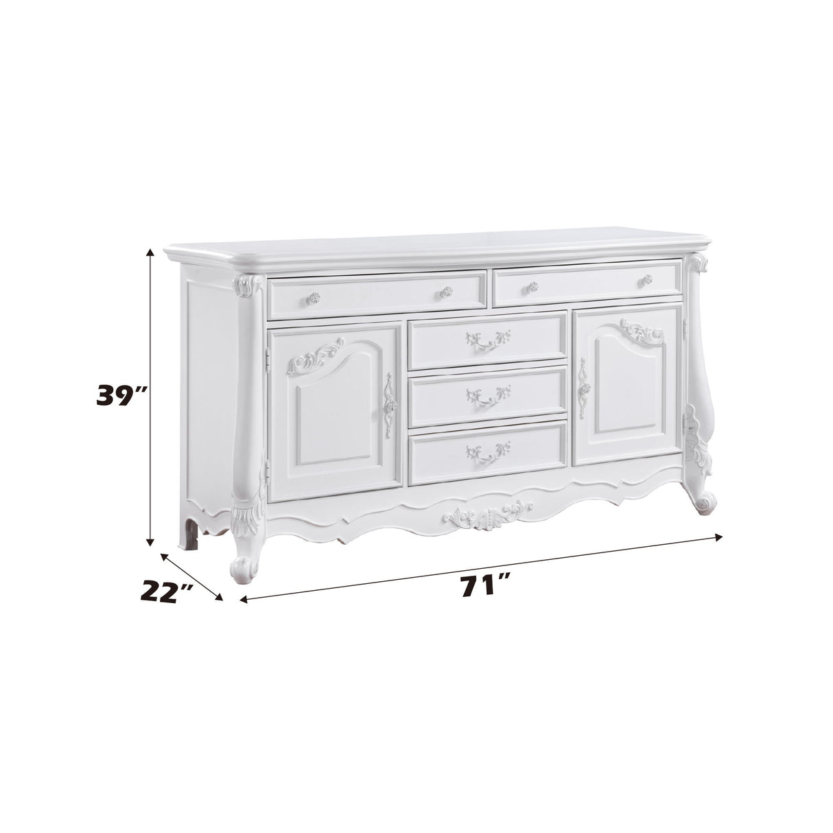 Latisha - Dresser - White