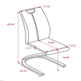 Anne - Dining Chairs (Set of 2) - Gray