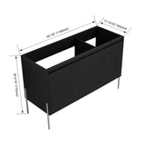Freestanding Bathroom Vanity & Soft Close Cabinet Doors