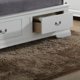 Upholstered Panel Sleigh Bed Design