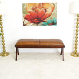 Chad - Bench - Brown / Tan