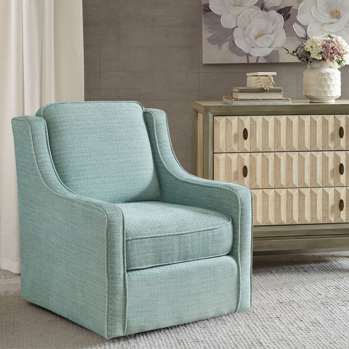 Swivel Chair With 360 Degree Rotation