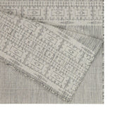 Sunshine - 5'3" X 7'3" Indoor, Outdoor Area Rug Polypropylene - Silver