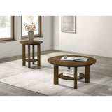Crispin - 2 Piece Coffee Table Set With Open Shelves